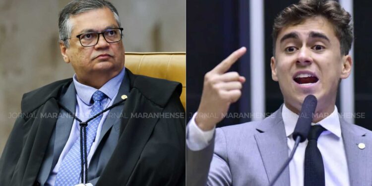 Nikolas Ferreira vai pedir impeachment de Flávio Dino por fala sobre vice de Camarão no MA